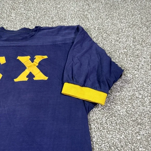 50s Russel Southern Co Athletic Sigma Chi Jersey #44 True Vintage Sz Medium